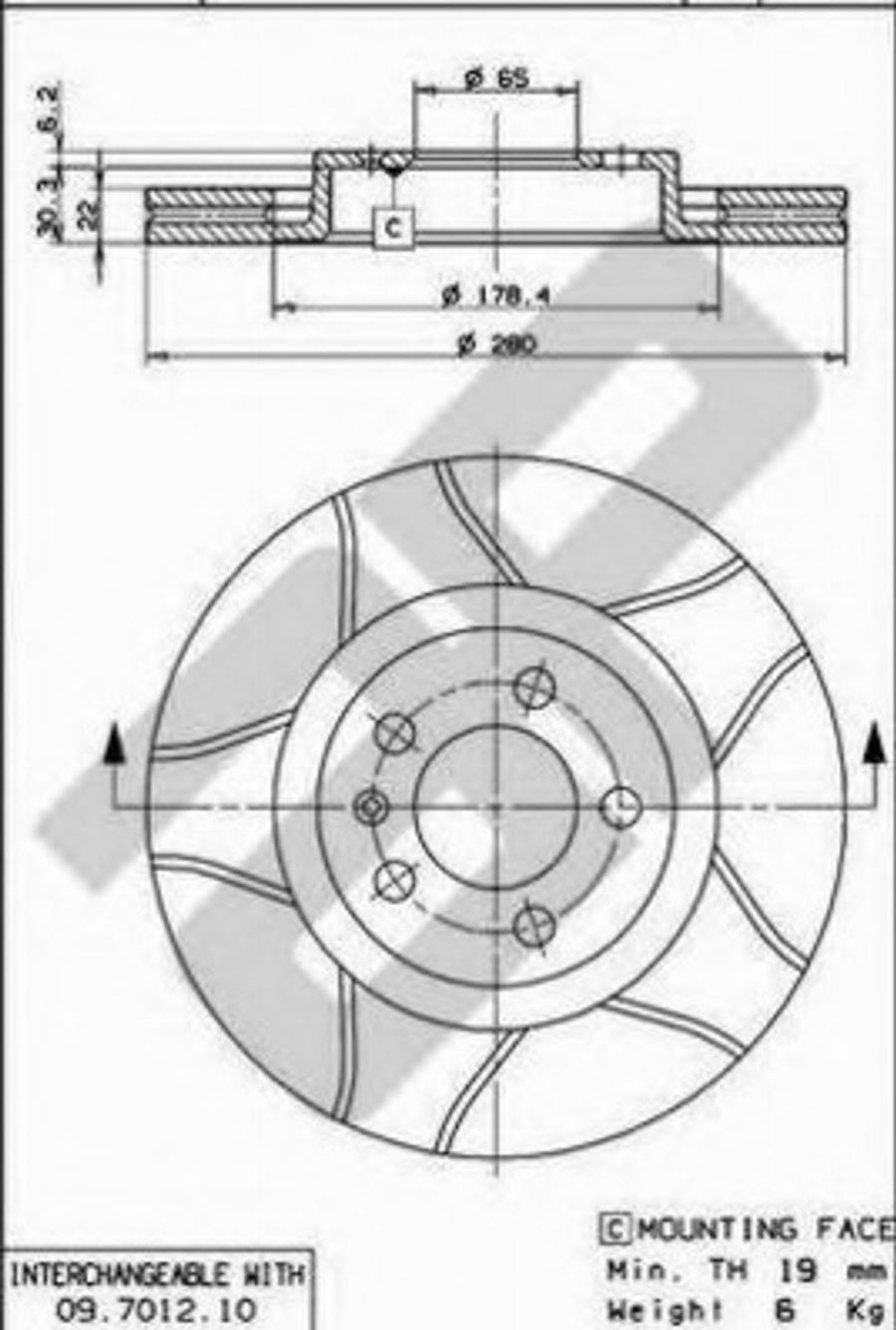 Metzger X24691 - Disque de frein cwaw.fr