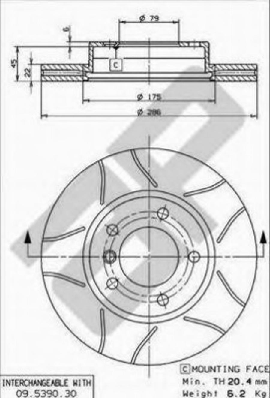 Metzger X24819 - Disque de frein cwaw.fr