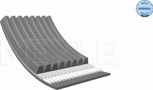 Meyle 050 008 1488 - Courroie trapézoïdale à nervures cwaw.fr
