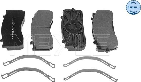 Meyle 025 290 4827 - Kit de plaquettes de frein, frein à disque cwaw.fr