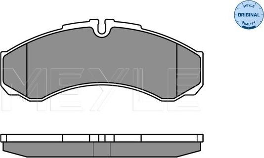 Meyle 025 291 2117 - Kit de plaquettes de frein, frein à disque cwaw.fr