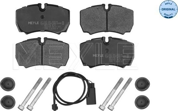 Meyle 025 291 2320/W - Kit de plaquettes de frein, frein à disque cwaw.fr