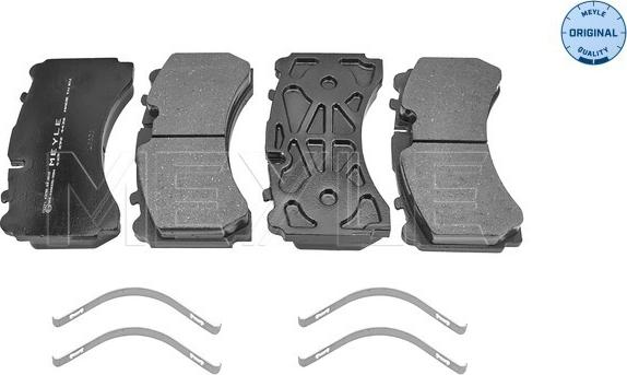 Meyle 025 292 4436 - Kit de plaquettes de frein, frein à disque cwaw.fr