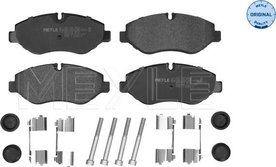 Meyle 025 292 2920 - Kit de plaquettes de frein, frein à disque cwaw.fr