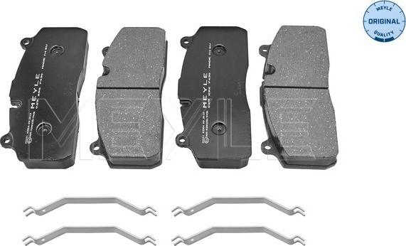 Meyle 025 292 7430 - Kit de plaquettes de frein, frein à disque cwaw.fr