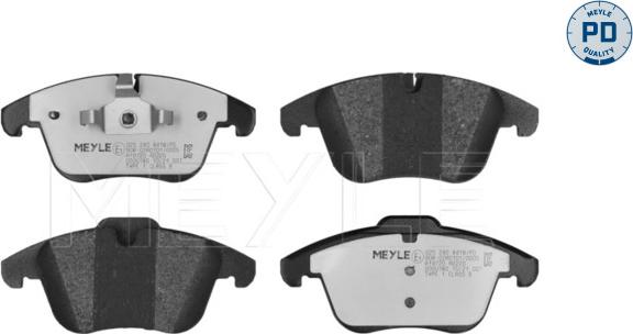 Meyle 025 240 8418/PD - Kit de plaquettes de frein, frein à disque cwaw.fr