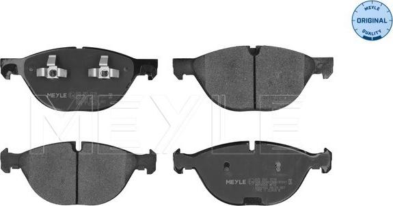 Meyle 025 241 7219 - Kit de plaquettes de frein, frein à disque cwaw.fr