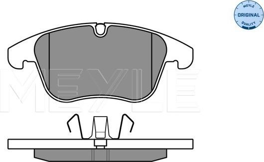 Meyle 025 243 3218 - Kit de plaquettes de frein, frein à disque cwaw.fr