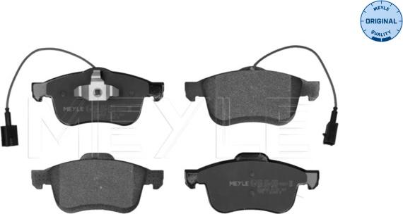 Meyle 025 247 2920 - Kit de plaquettes de frein, frein à disque cwaw.fr