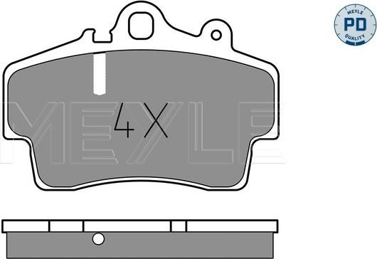 BOSCH 986424570 - Kit de plaquettes de frein, frein à disque cwaw.fr