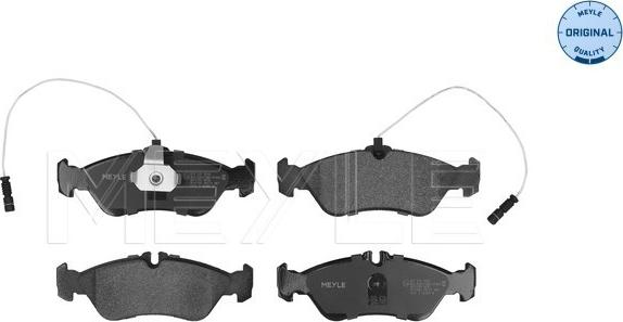 Meyle 025 215 9218 - Kit de plaquettes de frein, frein à disque cwaw.fr