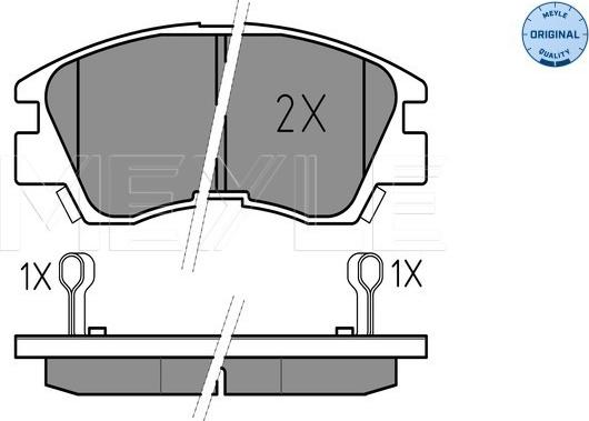 BENDIX 572281 - Kit de plaquettes de frein, frein à disque cwaw.fr