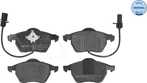 Meyle 025 230 1820/W - Kit de plaquettes de frein, frein à disque cwaw.fr