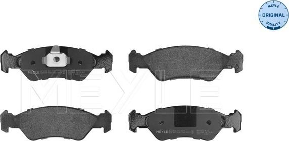 Meyle 025 231 0217 - Kit de plaquettes de frein, frein à disque cwaw.fr