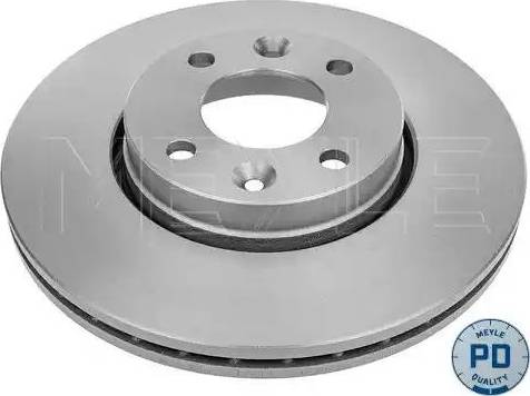 Meyle 16-15 521 0009/PD - Disque de frein cwaw.fr