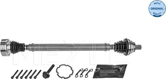 Meyle 100 498 0649 - Arbre de transmission cwaw.fr