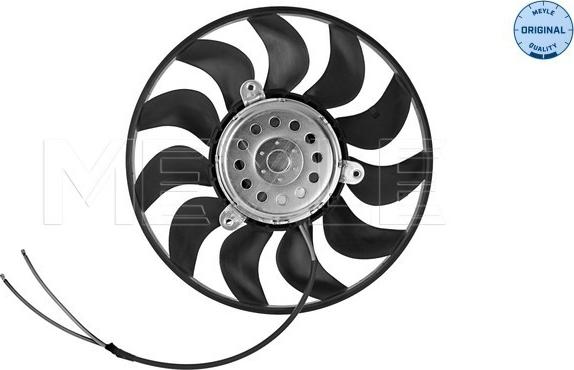 Meyle 100 236 0037 - Ventilateur, refroidissement du moteur cwaw.fr