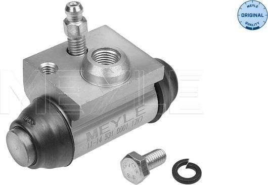 Meyle 11-14 531 0001 - Cylindre de roue cwaw.fr