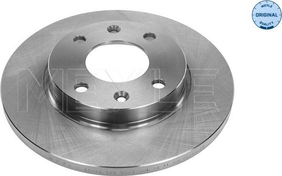 Meyle 11-15 521 0036 - Disque de frein cwaw.fr