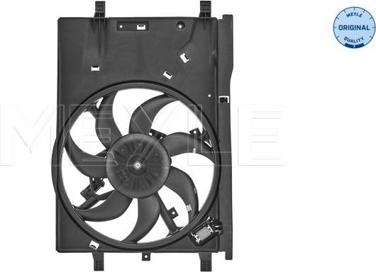 Meyle 214 236 0003 - Ventilateur, refroidissement du moteur cwaw.fr