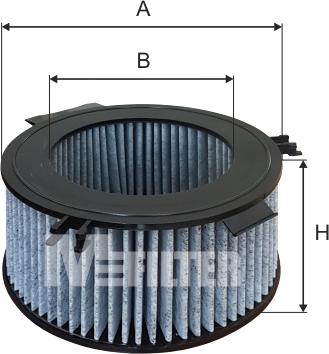 Mfilter A 958C - Filtre, air de l'habitacle cwaw.fr