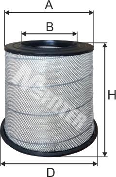 Mfilter A 529 - Filtre à air cwaw.fr