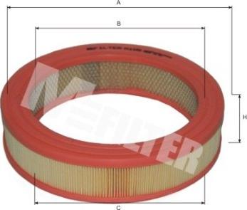 Mfilter A 105 - Filtre à air cwaw.fr