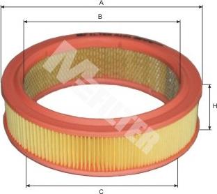 Mfilter A 101 - Filtre à air cwaw.fr