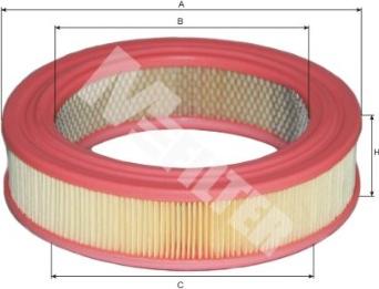 Mfilter A 125 - Filtre à air cwaw.fr