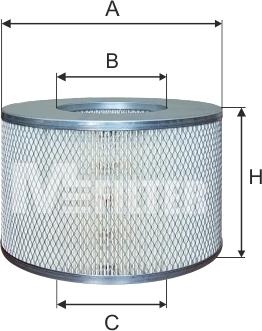 Mfilter A 836 - Filtre à air cwaw.fr