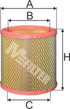 Mfilter A 393 - Filtre à air cwaw.fr
