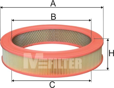 Mfilter A 270 - Filtre à air cwaw.fr