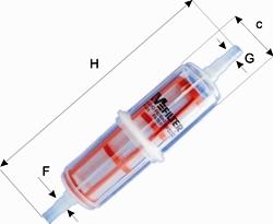 Mfilter DF 02/2 - Filtre à carburant cwaw.fr