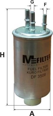 Mfilter DF 3508 - Filtre à carburant cwaw.fr