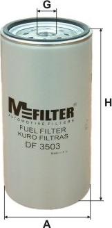 Mfilter DF 3503 - Filtre à carburant cwaw.fr