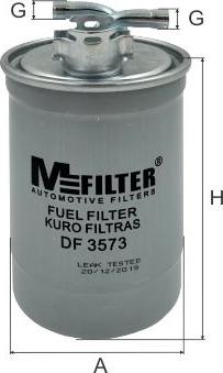 Mfilter DF 3573 - Filtre à carburant cwaw.fr