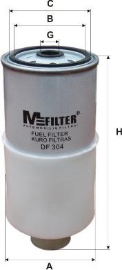 Mfilter DF 304 - Filtre à carburant cwaw.fr