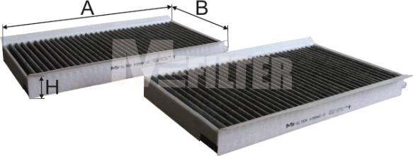 Mfilter K 994C-2 - Filtre, air de l'habitacle cwaw.fr