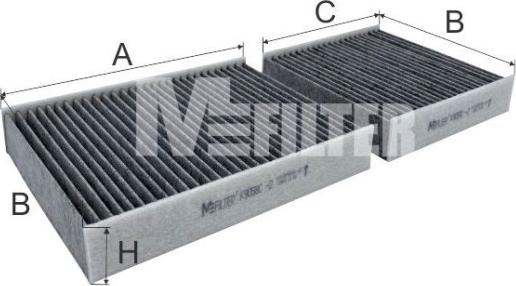 Mfilter K 9058C-2 - Filtre, air de l'habitacle cwaw.fr