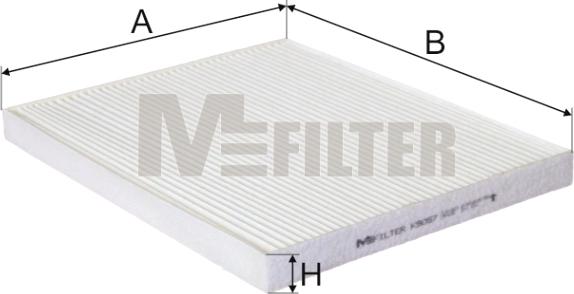 Mfilter K 9057 - Filtre, air de l'habitacle cwaw.fr