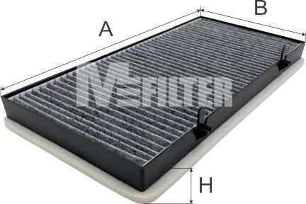 Mfilter K 9000C - Filtre, air de l'habitacle cwaw.fr