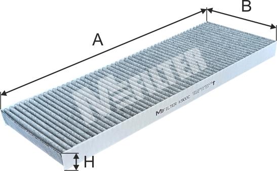 Mfilter K 900C - Filtre, air de l'habitacle cwaw.fr