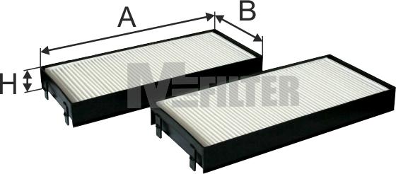 Mfilter K 9011-2 - Filtre, air de l'habitacle cwaw.fr