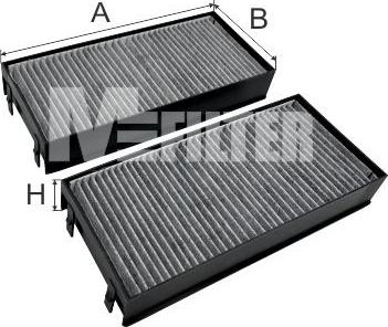 Mfilter K 9011C-2 - Filtre, air de l'habitacle cwaw.fr