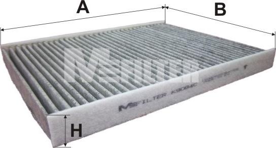 Mfilter K 9084C - Filtre, air de l'habitacle cwaw.fr