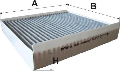 Mfilter K 9081C - Filtre, air de l'habitacle cwaw.fr