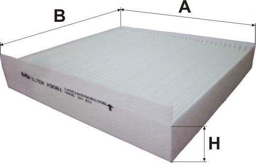 Mfilter K 9081 - Filtre, air de l'habitacle cwaw.fr