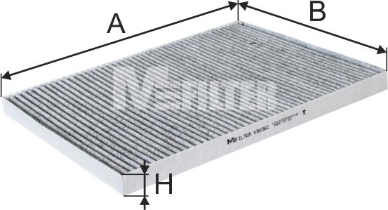 Mfilter K 9036C - Filtre, air de l'habitacle cwaw.fr