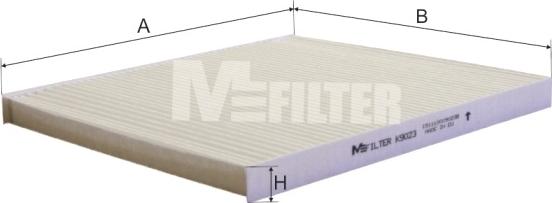 Mfilter K 9023 - Filtre, air de l'habitacle cwaw.fr