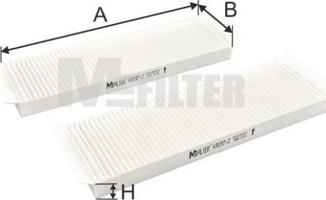 Mfilter K 9197-2 - Filtre, air de l'habitacle cwaw.fr